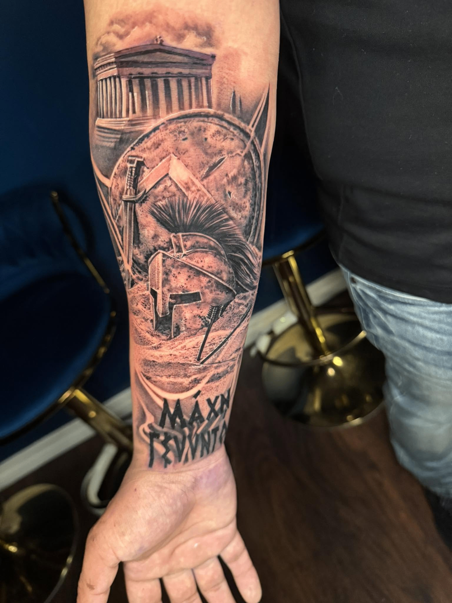 Sleeve tattoo artwork